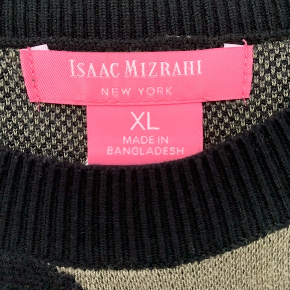 Isaac Mizrahi Camo Lounge Sweater Size 